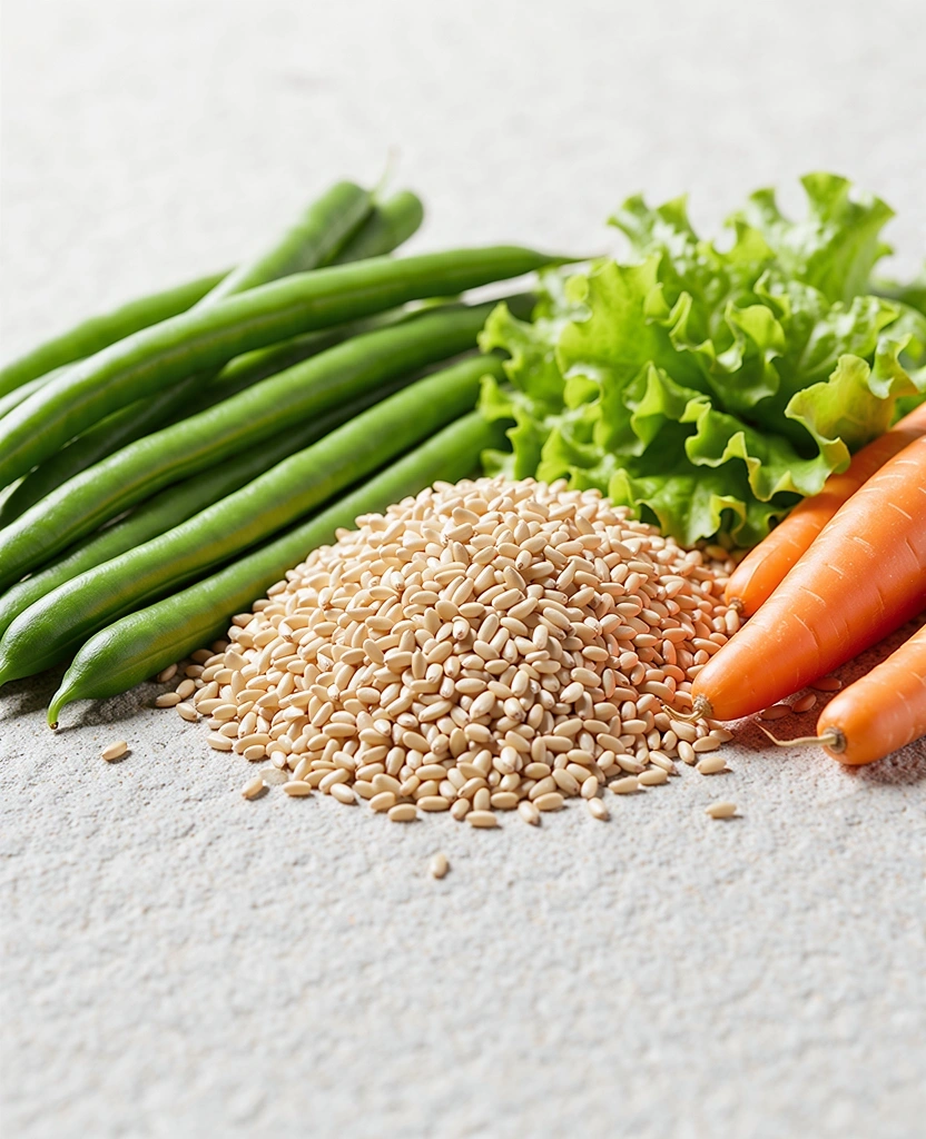 Frische gesunde Zutaten